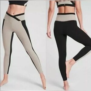 Athleta CHROMA 7/8 TIGHT IN POWERVITA 🖤 Size XXS